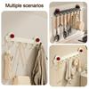 Plastic Bathroom Towel Holder Single Row Suction Cup Clothes Hanger Hook Simply Storage Convenient Coat Rack
