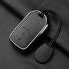 Aluminum Alloy Goatskin Car Key Case Cover For Honda Crv Cr-V Fit Civic Accord Hr-V Hrv City Odyssey Xr-V Auto Keychain