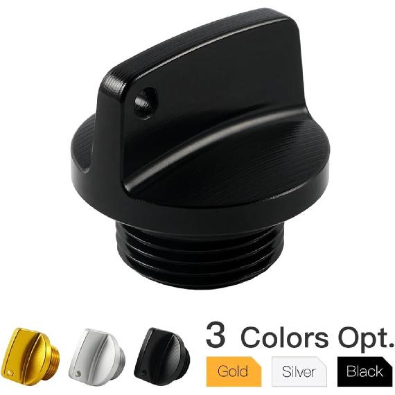 M20x1.5 Oil Filler Plug Cap Compatible with RMZ450 2005-2018 RMZ250 RM125 RM250 RMX450Z RM80 RM85 LT-R450 XT250X Serow 250 Tricker(Gold)