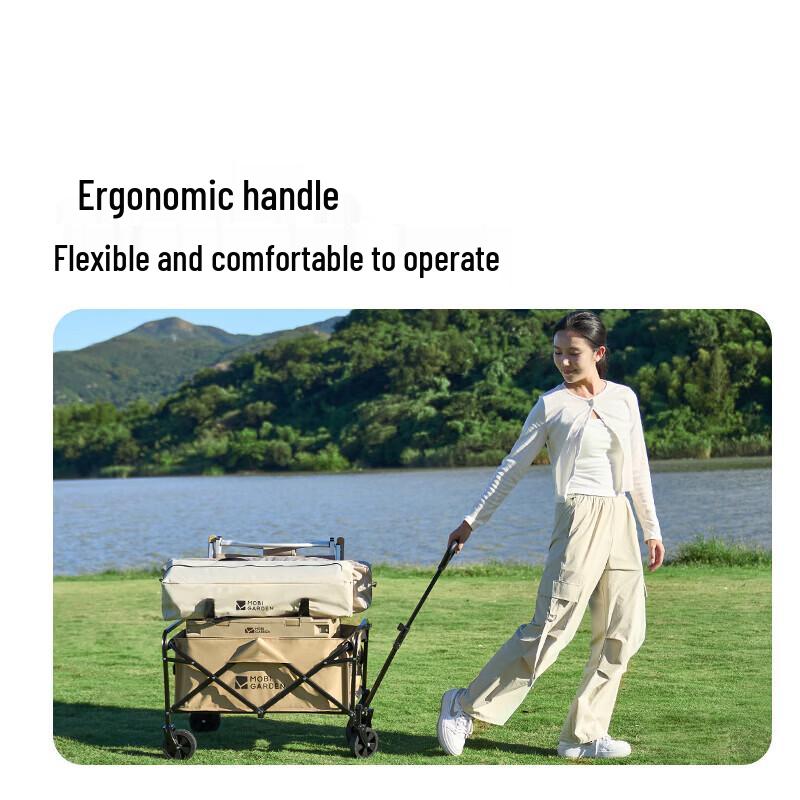 MOBIGARDEN NX25689019 Folding Outdoor Utility Wagon