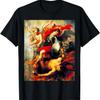 Saint Michael Expelling Lucifer and the Fallen Angels T-Shirt