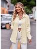 2024 Women's Elegant Bubble Grid Long Sleeve Casual Shirt