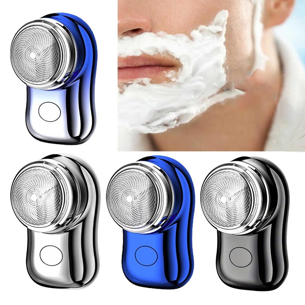 Mini Shaver Detachable Washable Head Electric Razor for Home Office