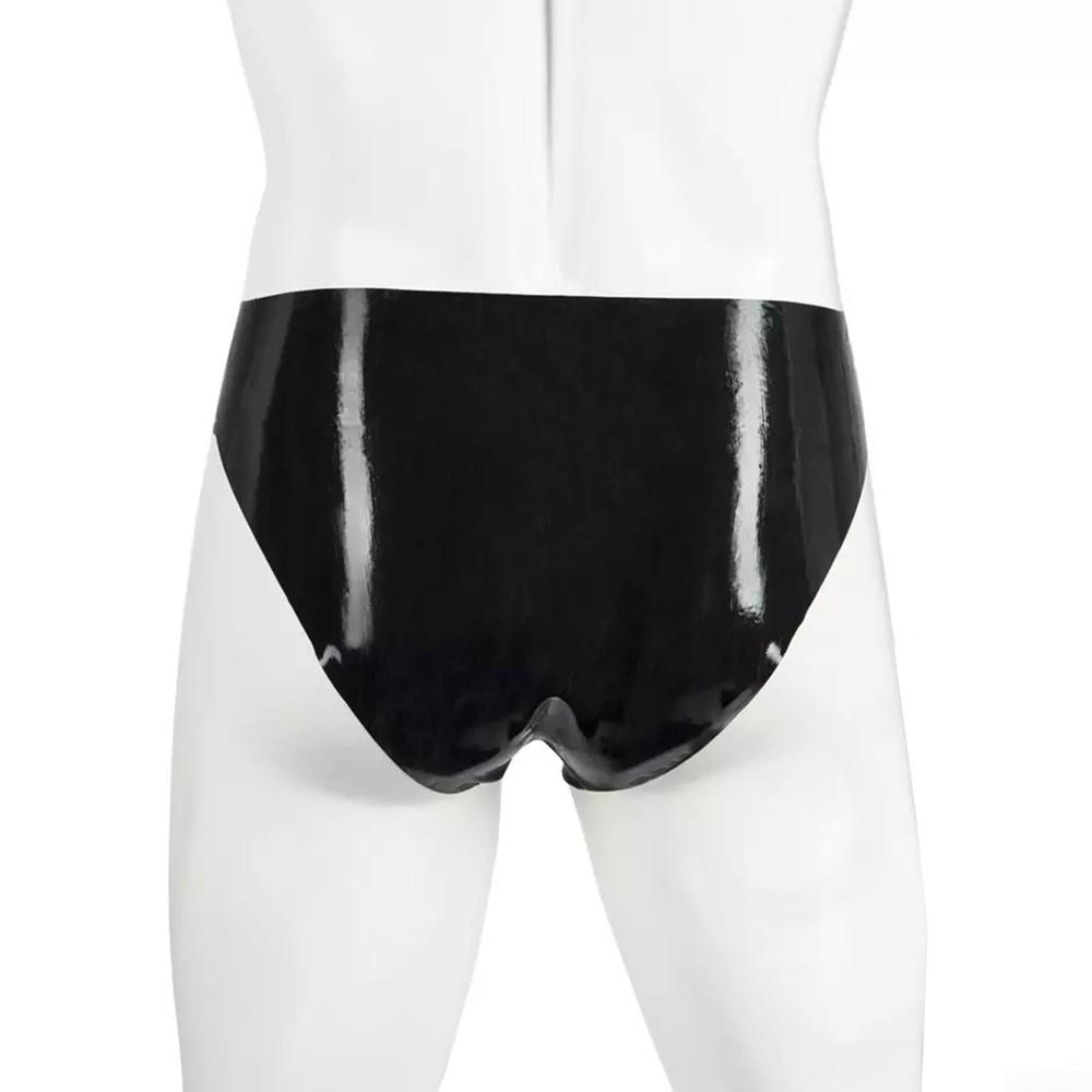 Slip 1*Lenjerie de corp Slip negru G-String Lenjerie deschisă Mărimea S-5XL