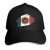 Mississippi Band of the Choctaw Indians Brushstroked Baseball Cap Golf Hat Unisex Streetwear Golf Hat Genuine Icon Hats Women Unisexs