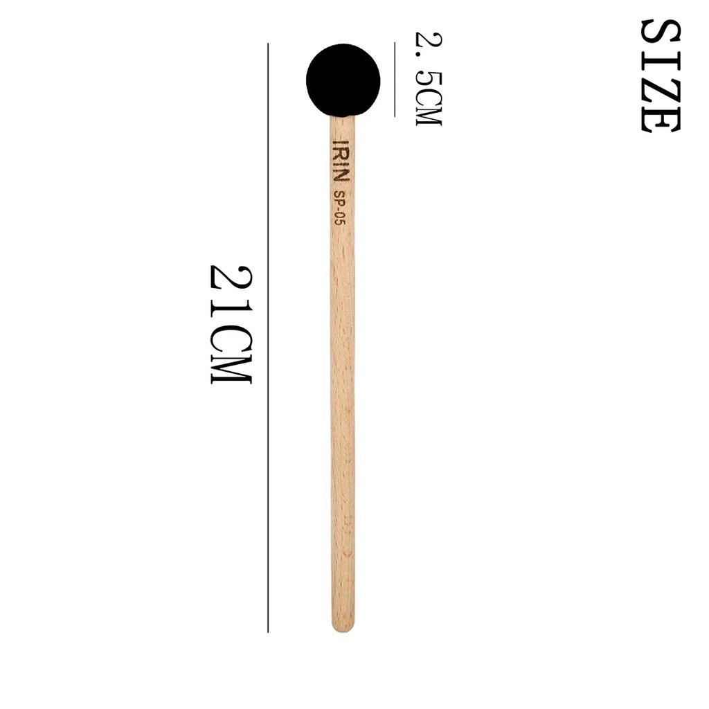 SLADE Drumsticks Steel Tongue Drum Sticks Marimba Wooden Piano Mallet Wool Head Beech Wood Material Percussion Parts Accessories