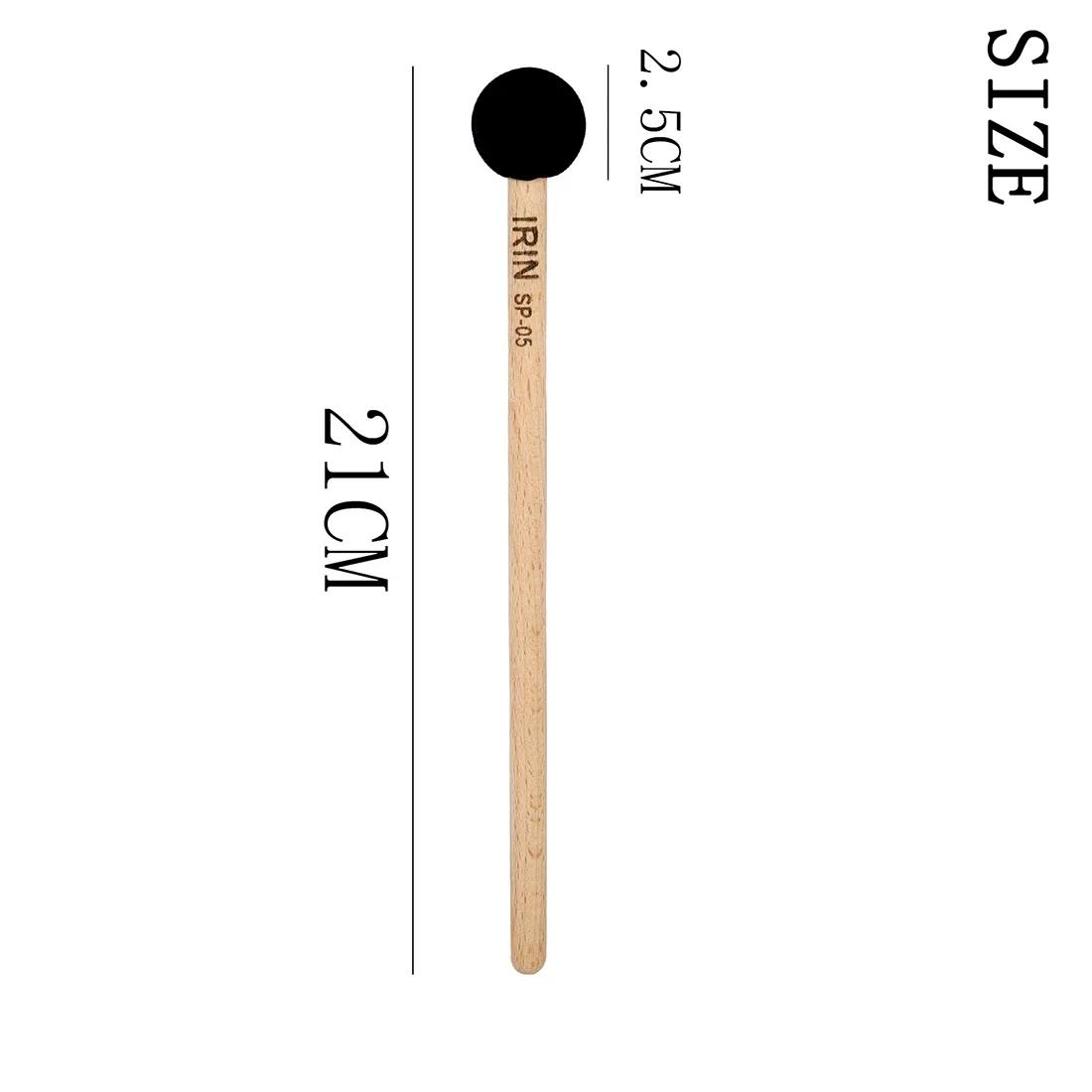 

SLADE Drumsticks Steel Tongue Drum Sticks Marimba Wooden Piano Mallet Wool Head Beech Wood Material Percussion Parts Accessories
