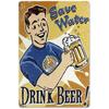 Plaque Metal Tin Signs All You Need is Beer Wall Decoration Vintage Posters Iron Painting for Man Cave Home Cafe Garden Club