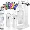 Wassersprudler Aquafloow CO2-Flasche 2x Wasserflasche + Bolero