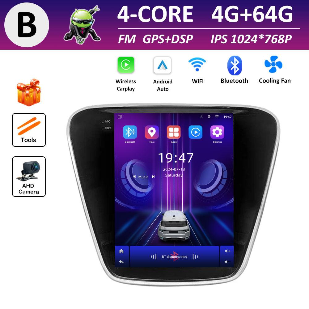 Android Auto DSP Stereo for Chevrolet Cavalier 2016 2017 2018 2019 Car Radio Video Multimedia Player Navigation Accessories WIFI