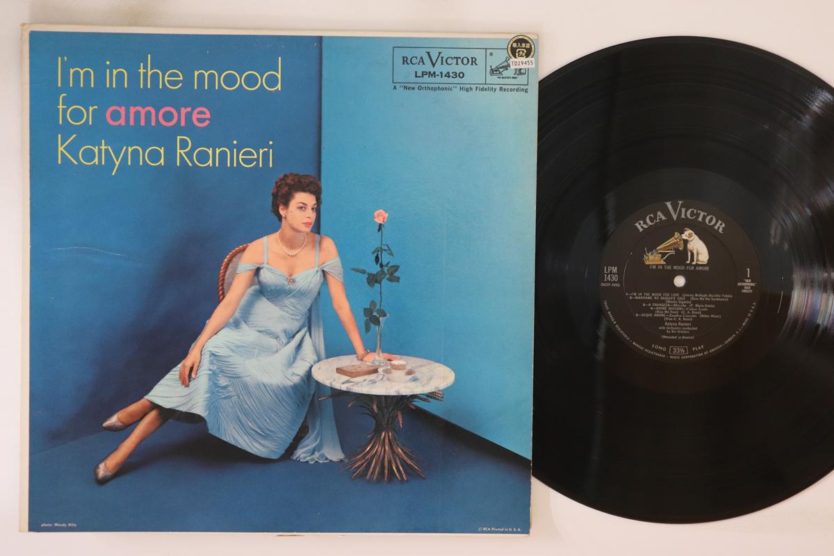 

LP Record KATYNA RANIERI Im In The Mood For Amore LPM1430 RCA VICTOR 1957 US Jazz Used