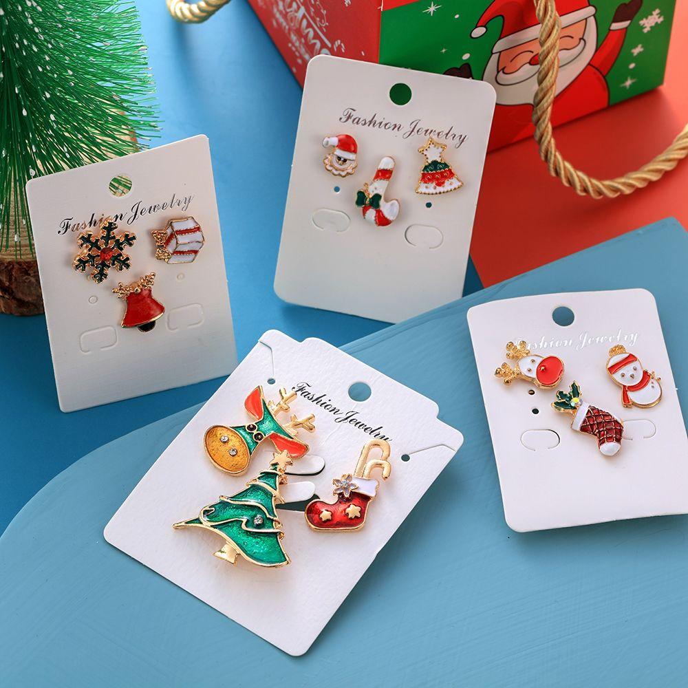 Gift Brooches Santa Claus Snowman Christmas Brooch Xmas Pins Christmas Jewelry Enamel Badges