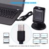 Desktop Barcode Scanner Wide Angle Lens USB Connection 1D 2D QR Scanning Reader for Mobile Payment