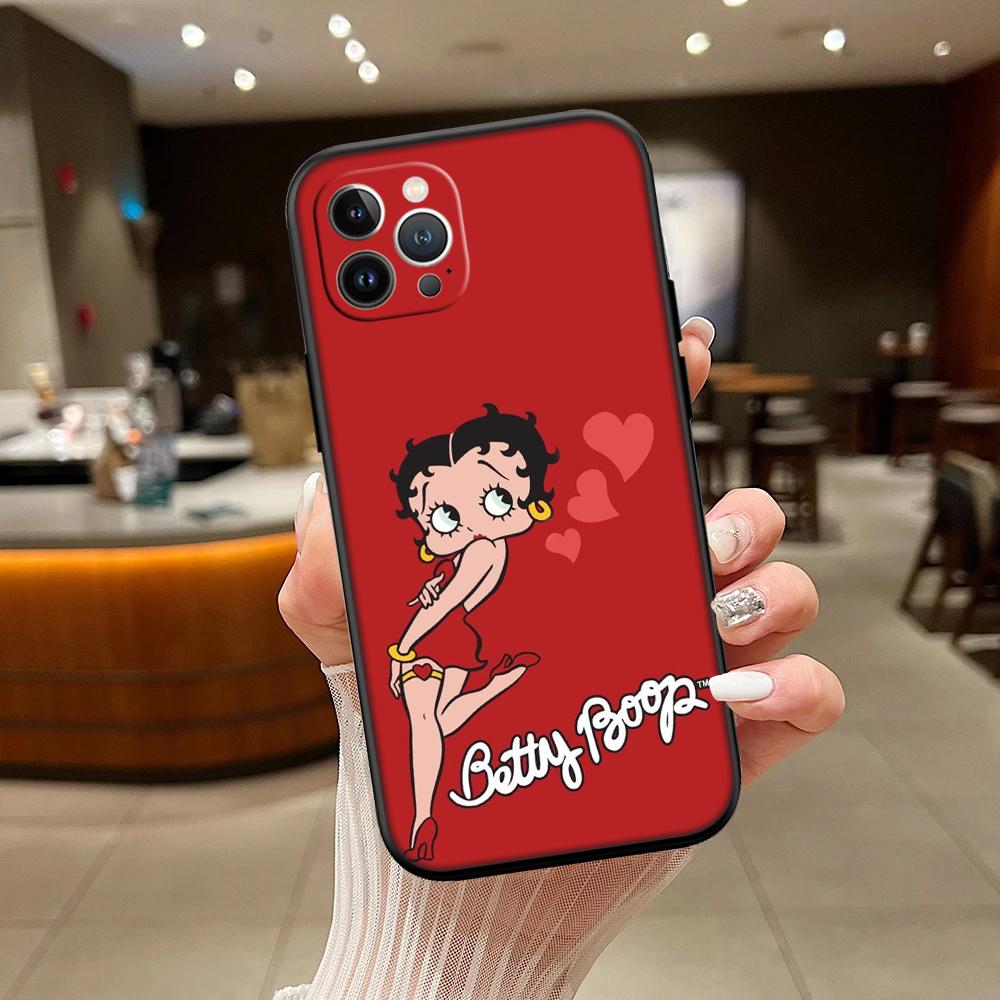 B-Bettys Art B-Boops Phone Case for Samsung Galaxy A11 A12 A13 A15 A52S A53 A55 A56 A70 A71 A72 A73 F06 F16 F56 S10 Plus S10e