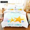Ocean Bedding Set Duvet Cover Set 3d Bedding Digital Printing Queen Size Bedding Set Fashion Design