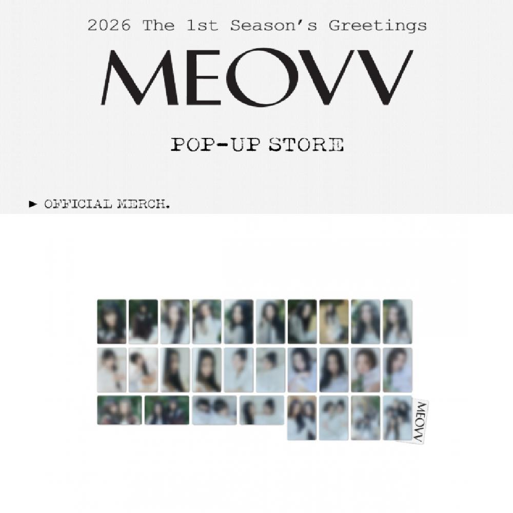 Предзаказ MEOVV Приветствие 1-го сезона MEOVV POP-UP MD Коллекционная карточка Random 3 packs
