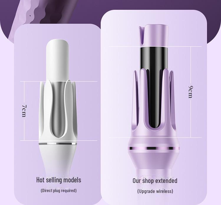 Velká automatická bezdrátová kulma - Dlouhé vlny Home Styler