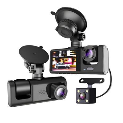 Dash Camera, 2/3 Cameras, HD Image Quality 1080P, Small Dash Camera, 170° Ultra Wide
