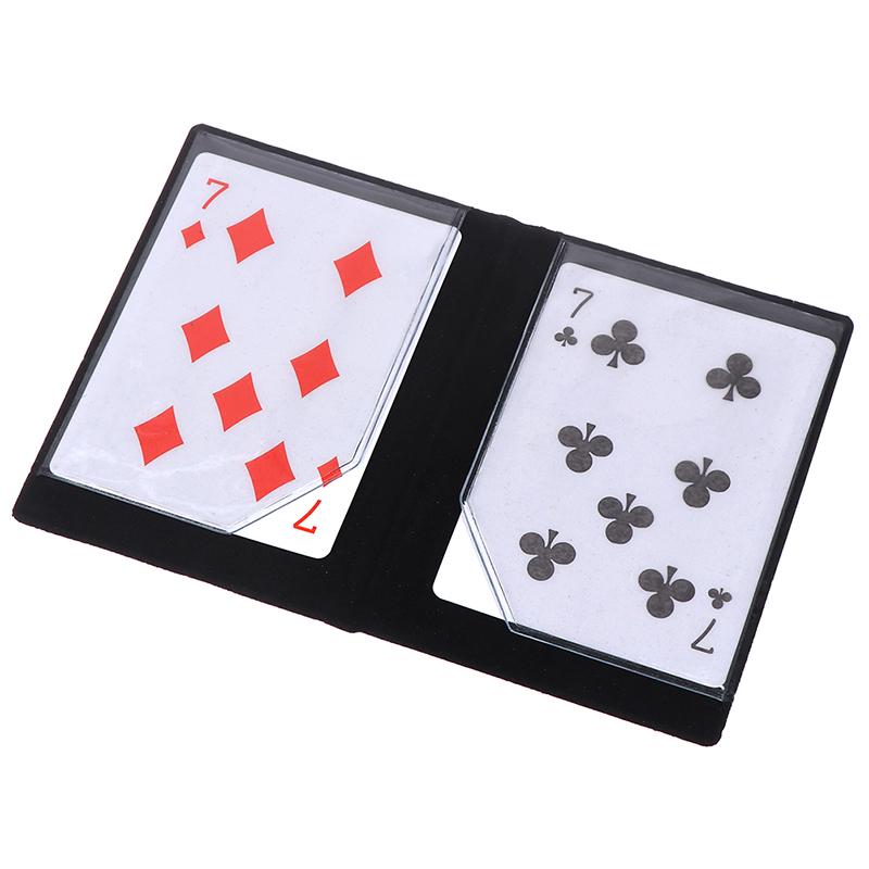 Wallet Card Appearing Magic Tricks Wallet Melting With Magnet Card Close Up Toys