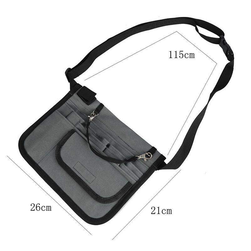 Nurse Organizer Belt Fanny Pack 13-Pocket Waist Bag For Scissors Care Kit Tool Storage Bum Bag Unisex Nurse Apron Hip Purse 2025