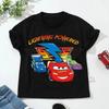Women T-shirt Disney Car Pixar Lightning McQueen Print Short Sleeve Tshirts Cartoon Summer Short Sleeve T Shirts and Blouses Top