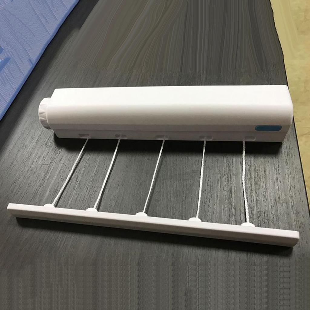 Automatic Clothesline Laundry Drying Rack Clothing Towel er Washing Line Rope Household Bathroom Clothes Dryer Accessory