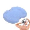 Shower Foot Back Scrubber Silicone Bath Massage Pad Bath Massage Cushion Brush Back Washer