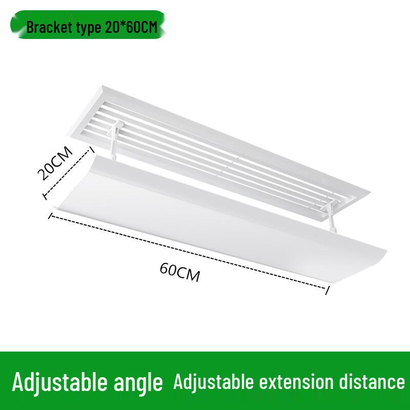 

Ceiling Air Conditioner Vent Deflector