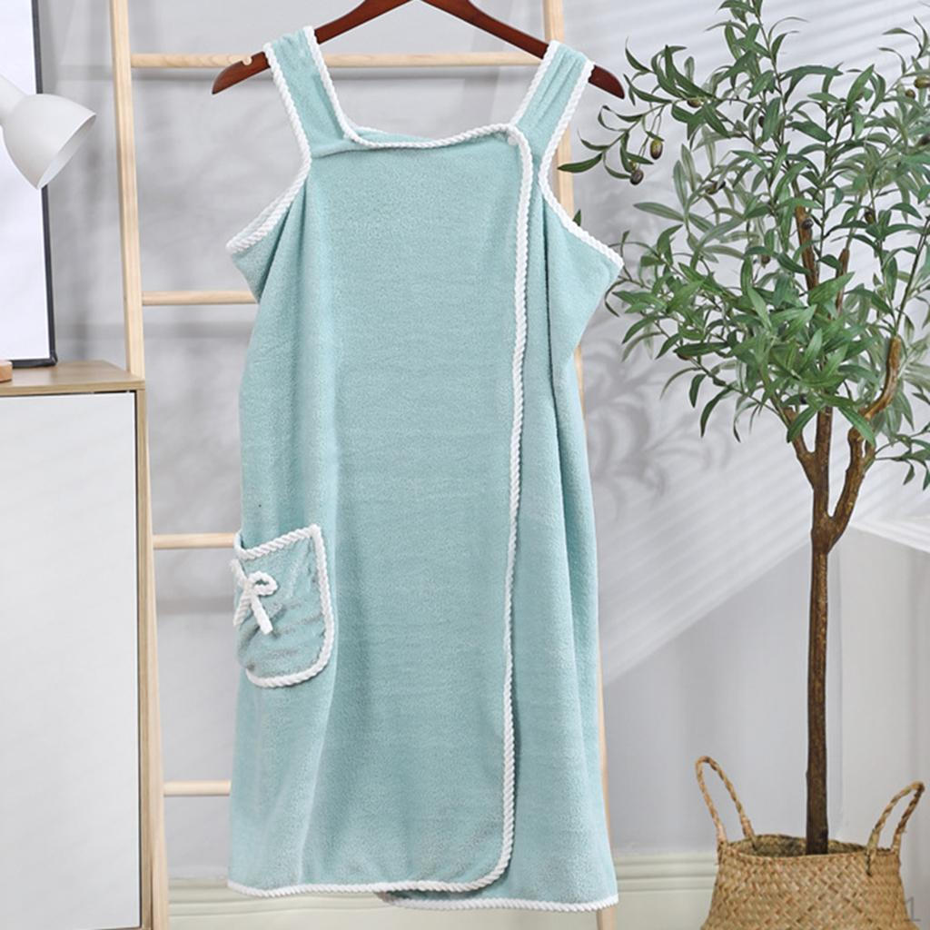 

Носимое банное полотенце Green 1