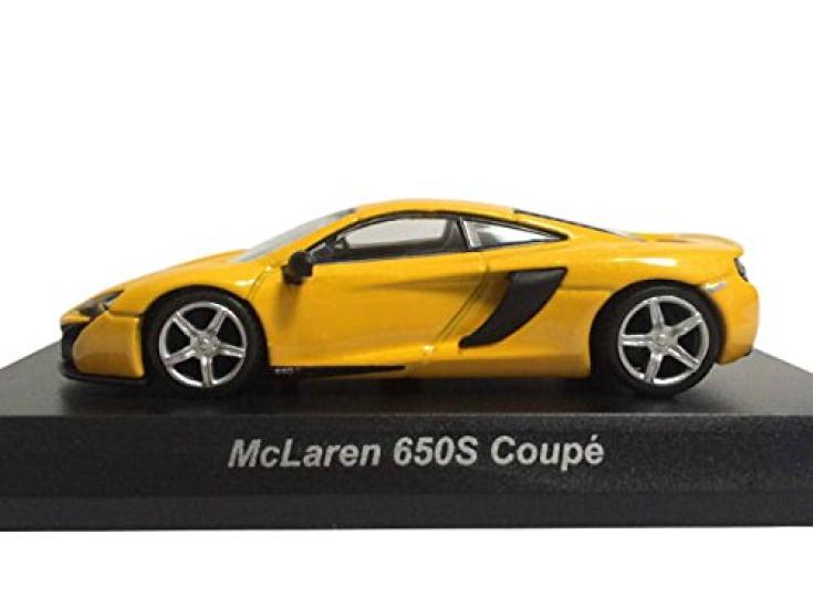 Kyosho 1/64 McLaren Miniature Car Collection 650S Coupe Yellow