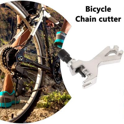 Fahrradkettennieter Mini Radfahren Stahl Kettennieter Reparaturwerkzeug Speichenschlüssel Radfahren MTB Rennrad Ausbauwerkzeuge Zubehör