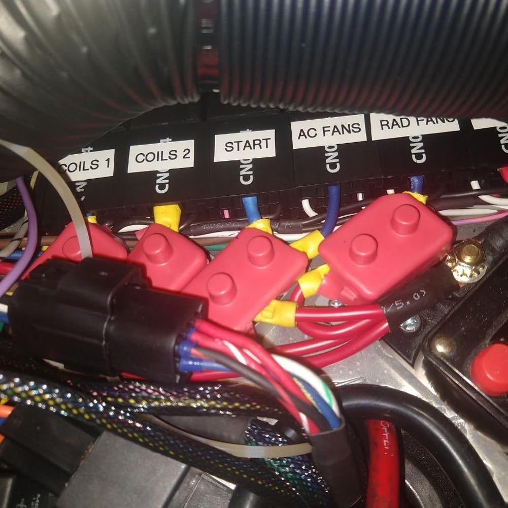 Ampper DC - 24V Auto Reset Circuit Breaker Circuit Breaker Over Current Protection