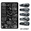 Nail Art Butterfly Flower Bow Rose Line Texture Steel Plate Nail Art Transfer Tool