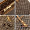 High Capacity Leather Daily Simple High-Quality Shoulder Bag + Leather Keyring