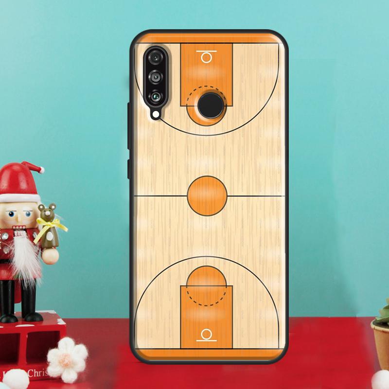 Basketball Court For Huawei Nova Y70 Y90 Y60 Y72 Y73 Y61 Y91 9 10 SE 12i 12s 11i 8i P30 P40 Lite P60 Pro Case