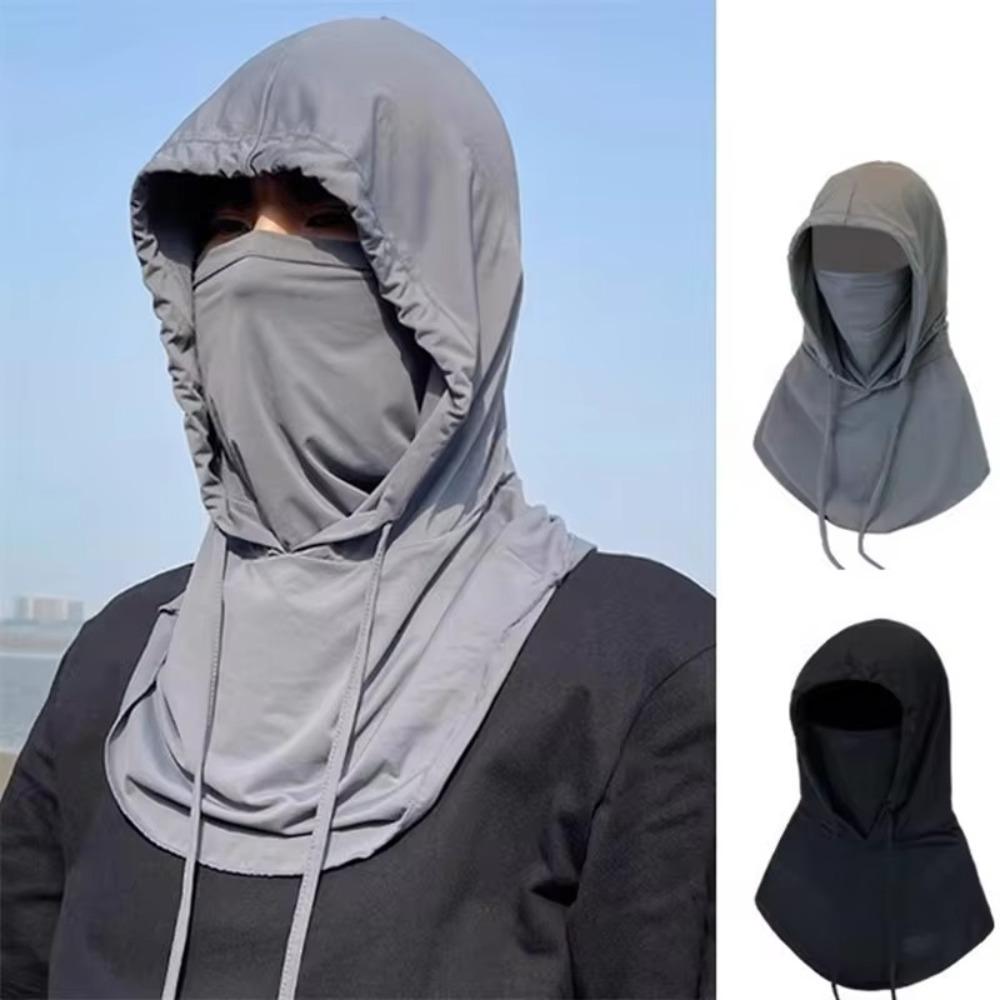 Sun/UV Protection Ice Silk Sunscreen Masks Sunproof Long Neck Covers  Men Women