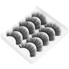 5 Pairs Stage Makeup Thick Dense Curly False Eyelashes Reusable False Lashes Set008
