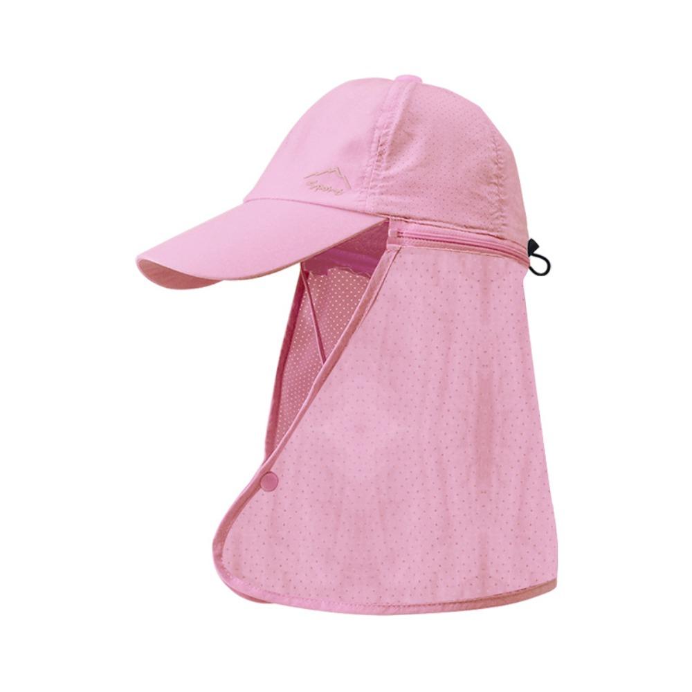 Mesh Sun-cream Bucket Hat Face Mask Summer Cover Face Cap Fashion Outdoor Fishing Cap  Hiking