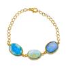 Hememorphite Druzy Gemstone Handmade 925 Sterling Silver Bracelet 7-8" GK-5513