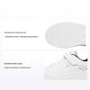 Synthetic Leather Casual Non-Slip Shock Absorbing Wear-Resistant Low-Top Skate Shoes Kids Sneakers White Black A332118000B-2