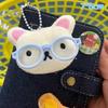 Kawaii Rilakkuma Anime Cartoon Plush Toys Keychain Cute Cartoon Backpack Pendant Accessories Gifts