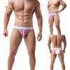TALOS Gestreifte sexy offene Po-Unterwäsche, Jock-Straps, Slips, Tanga, mittelhohe Unterhose