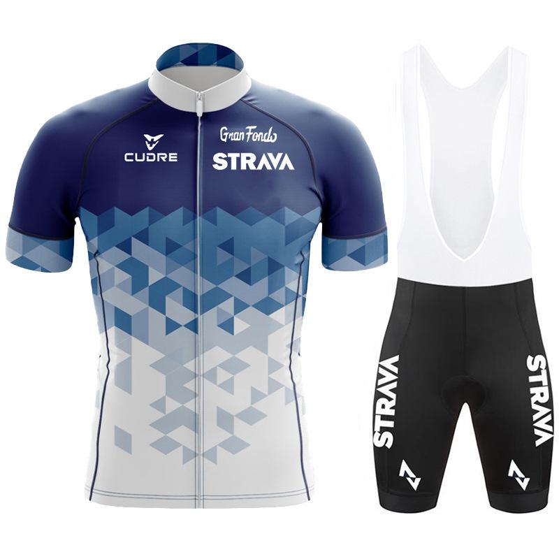 2022 event cycling suit Strava Tour de France short-sleeved overalls cycling suit