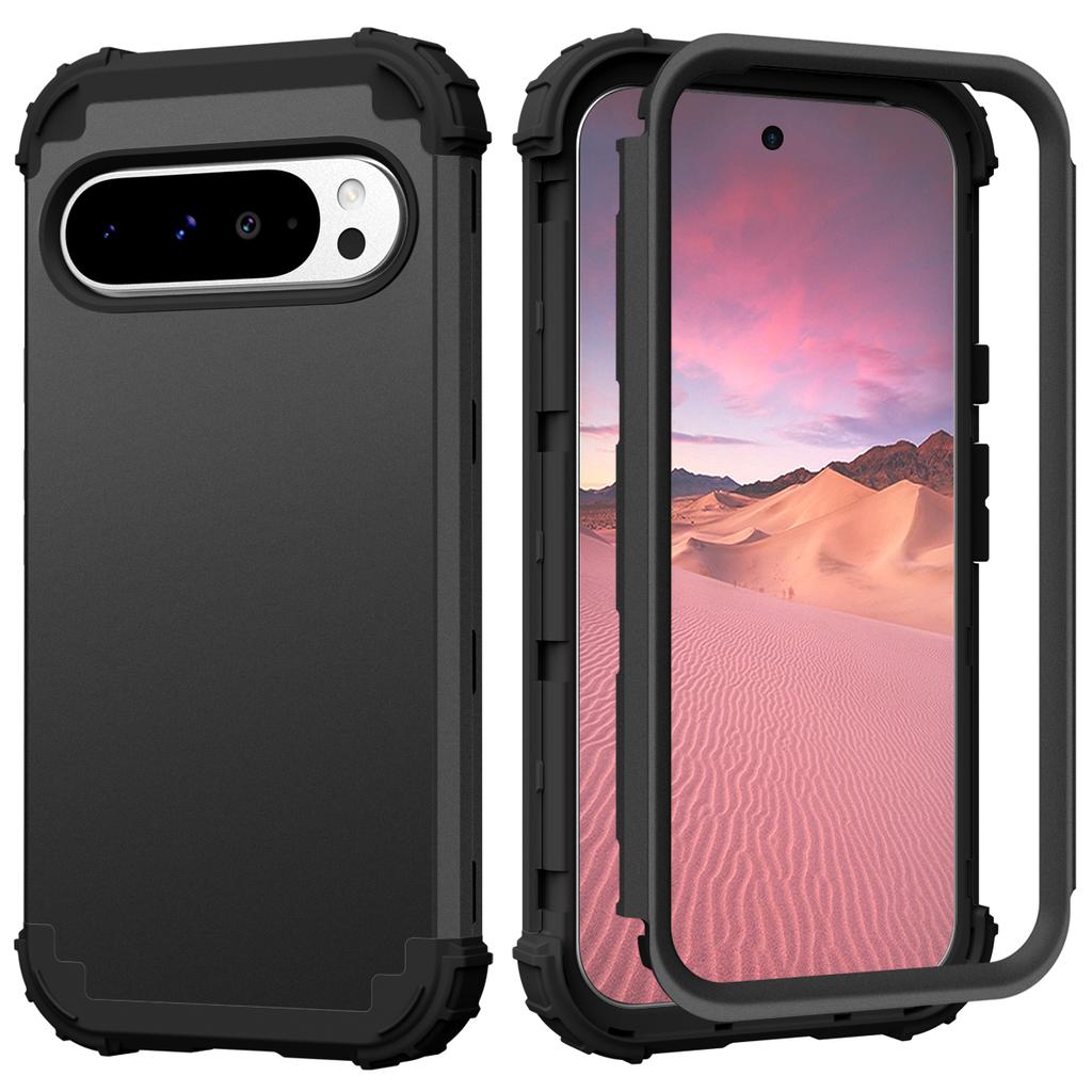 L-Style For Google Pixel 9 Pro XL Case Shockproof PC + TPU Phone Back Cover