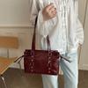 Fashion Retro Simple Trendy Commute Single Shoulder Underarm Handheld Bag