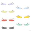 Women Retro Small Designer Eyeglasses Plastic Sunglasses UV400