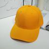 Hipster men and women versatile solid color baseball hat summer street black pink student sunshade cap couple