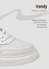 Men's Retro White Platform Sneakers with Thick Sole and Breathable Design