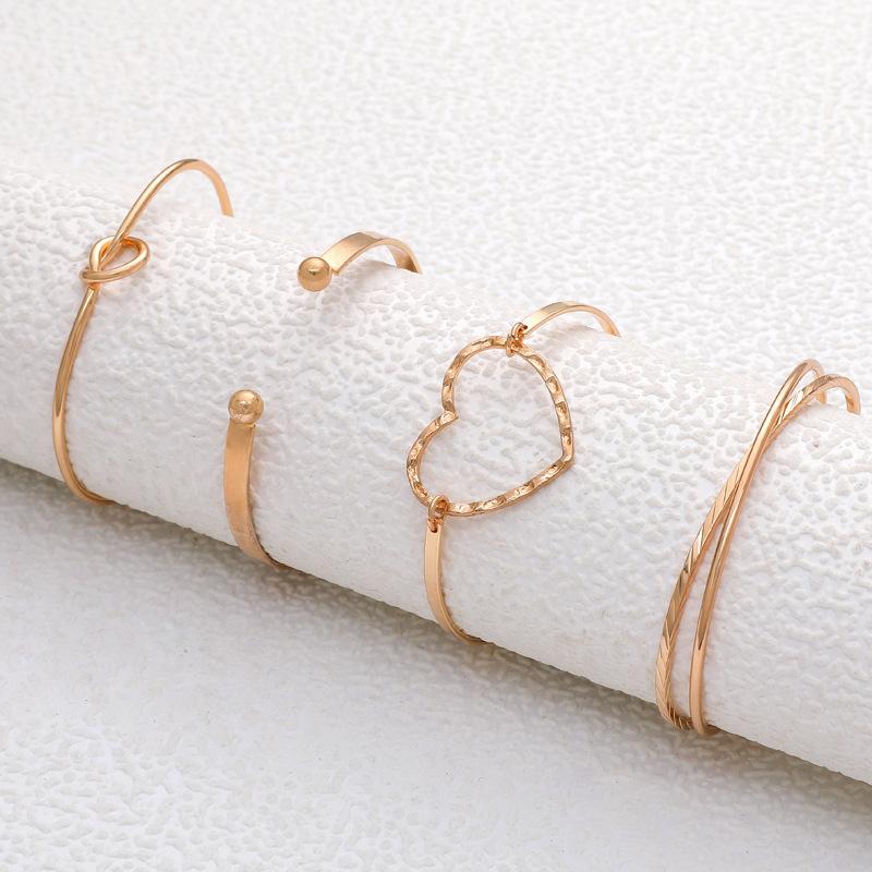 Kreatywna otwarta bransoletka miłosna, prosta bransoletka z węzłami, sprzedaż hurtowa