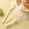 Silicone Baking Tool Set: Heat-Resistant Spatula, Scraper, Egg Beater, and Oil Brush (4 Pieces)